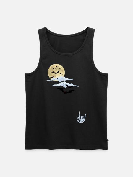 Halloween rocks - Men's Premium Organic Tank Top - black
