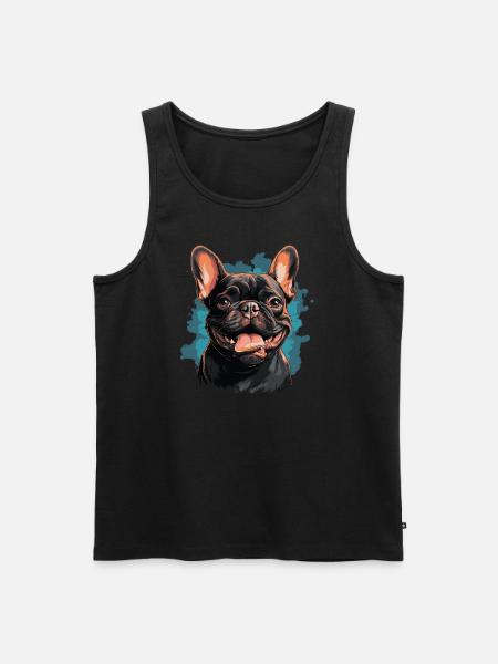 Bouledogue français - Débardeur bio Premium Homme - noir