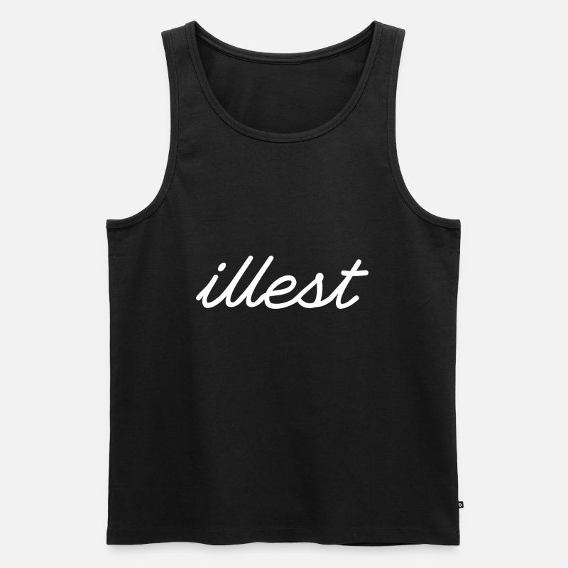 Illest - Männer Premium Bio Tank Top - Schwarz