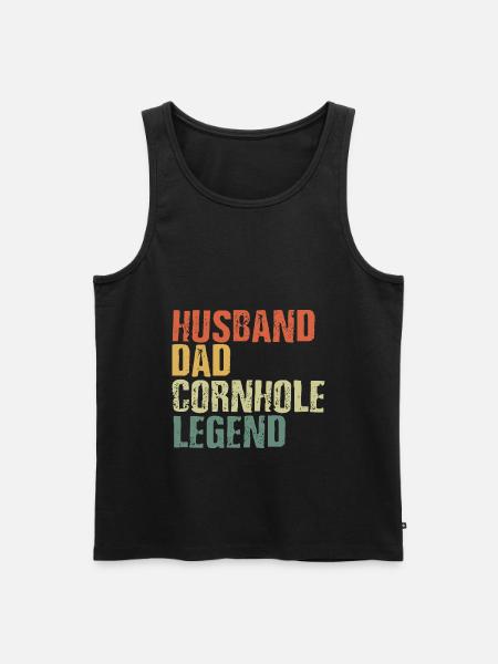 Cornhole - Débardeur bio Premium Homme - noir