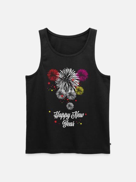 Fireworks lovers - Men's Premium Organic Tank Top - black