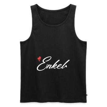 Enkel Enkel Geschenk Enkel Shirt Enkel lustige Ges - Männer Premium Bio Tank Top - Schwarz - Vorne - Michal (187cm)