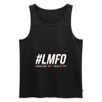 Bein Amputiert Arm Kämpfer Geschenk - Männer Premium Bio Tank Top - Schwarz - Vorne - Michal (187cm)
