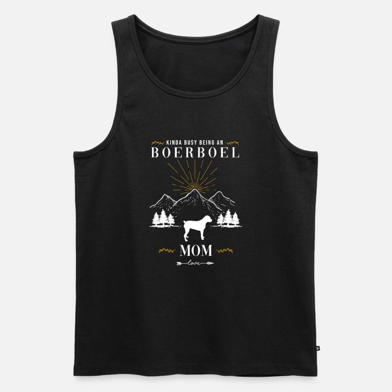 Boerboel - Männer Premium Bio Tank Top - Schwarz