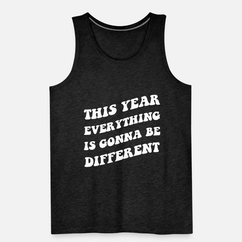 This year everything will be different Men's Premium Organic Tank Top
