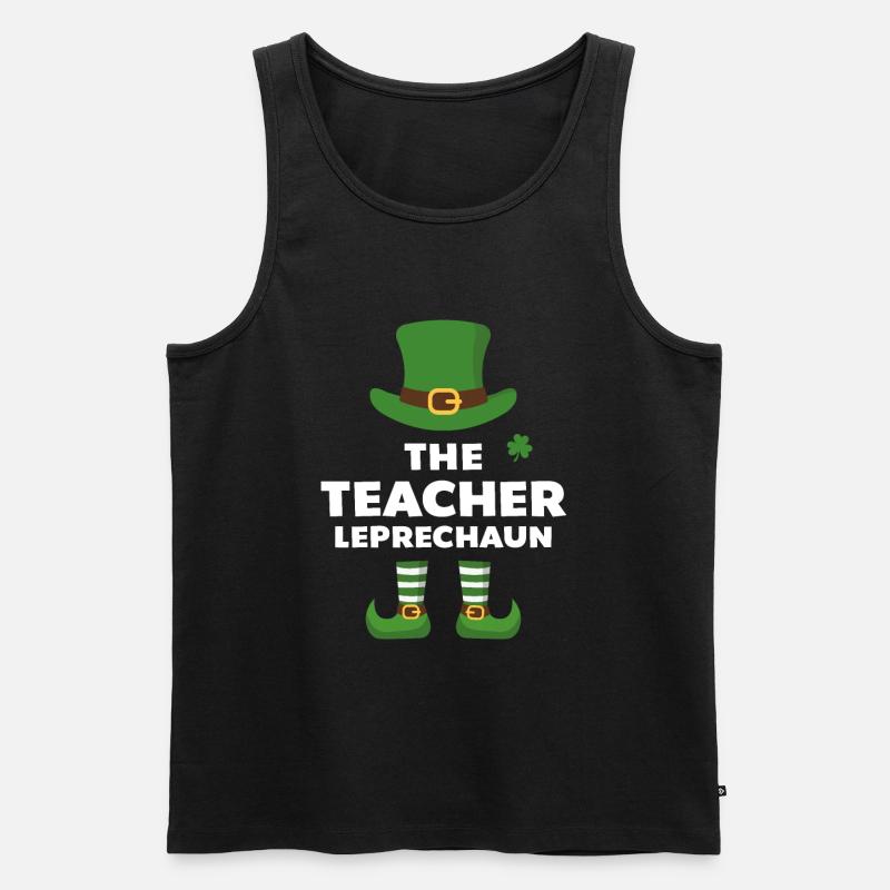Der Lehrer Kobold - Männer Premium Bio Tank Top - Schwarz