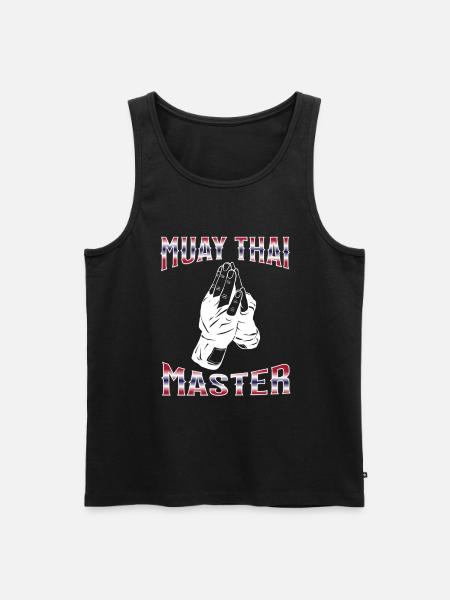 Muay Thai Boxing Muay Thai - Men's Premium Organic Tank Top -