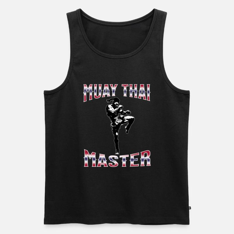 Muay Thai Boxing Muay Thai - Männer Premium Bio Tank Top - undefined