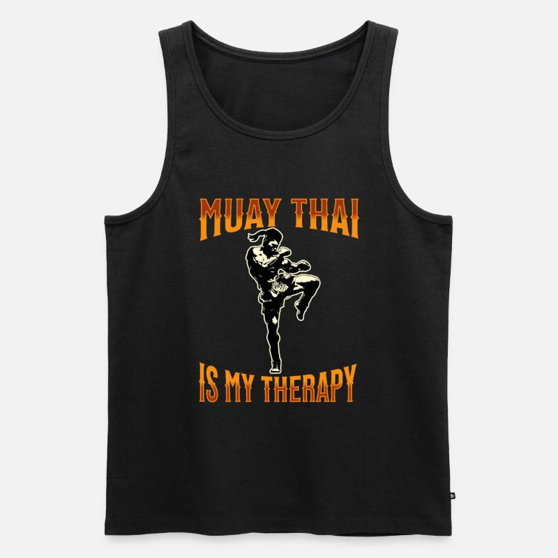 Muay Thai Boxing Muay Thai - Männer Premium Bio Tank Top - undefined