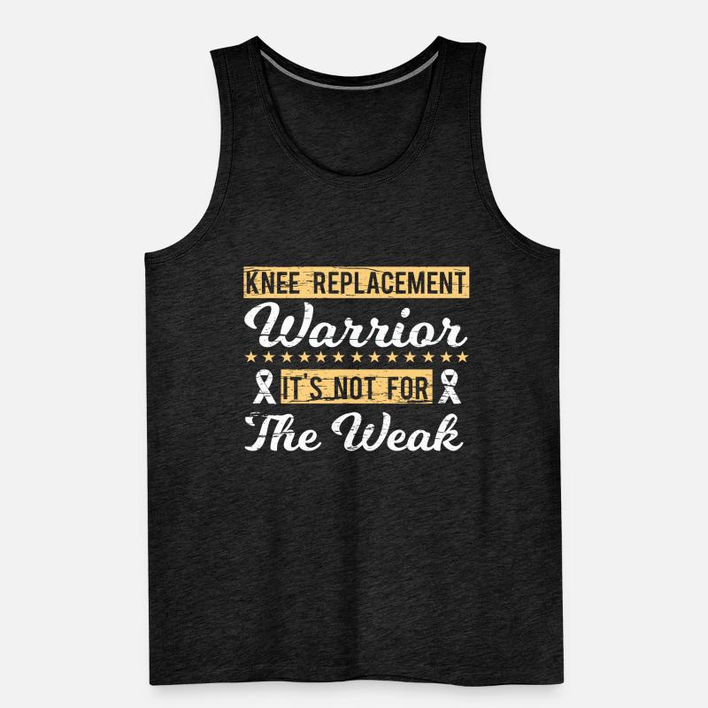 Knee Replacement: Strength & Resistance Men's Premium Organic Tank Top