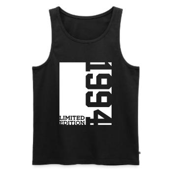 32ND BIRTHDAY LIMITED EDITION 1994 - Men's Premium Organic Tank Top - black - Front - Michal (187cm)