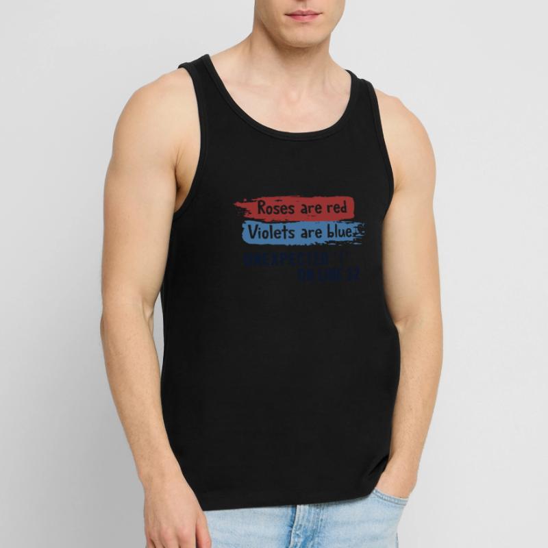 Unexpected { on Line 32 Developer Coder Männer Premium Bio Tank Top