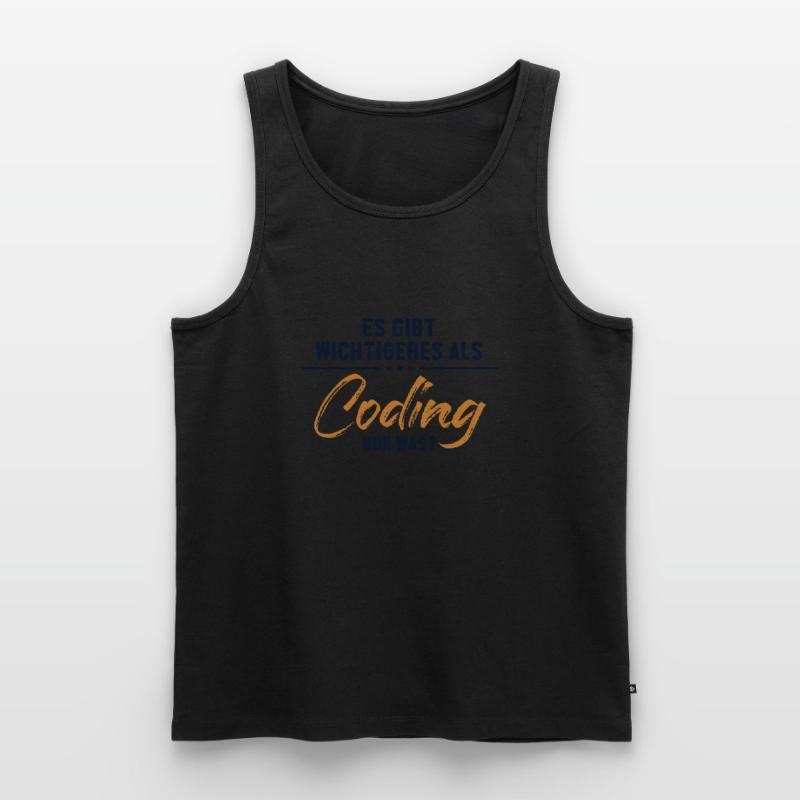 Wichtigeres als Coding Engineer Coder Software Men's Premium Organic Tank Top