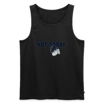 Not Today Koala Escalade de vitesse Escalade - Débardeur bio Premium Homme - noir - Devant - Michal (187cm)