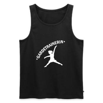Karneval Garde Tanzen Fasching - Männer Premium Bio Tank Top - Schwarz - Vorne - AI Model Male 178 light (178cm)