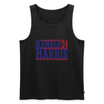 Kamala Harris '24 2024 Elect President Harris - Männer Premium Bio Tank Top - Schwarz - Vorne - Michal (187cm)