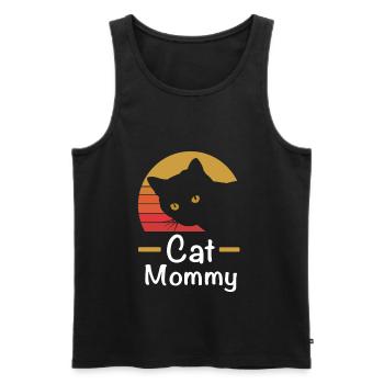Best Cat Mom Ever Best Cat Mom Mother Kitten - Men's Premium Organic Tank Top - black - Front - Michal (187cm)
