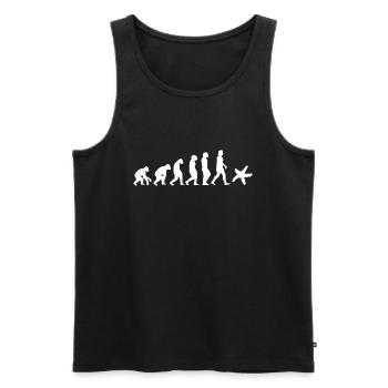Starfish Sea Animal Evolution of Humans Animals - Men's Premium Organic Tank Top - black - Front - AI Model Male 178 light (178cm)