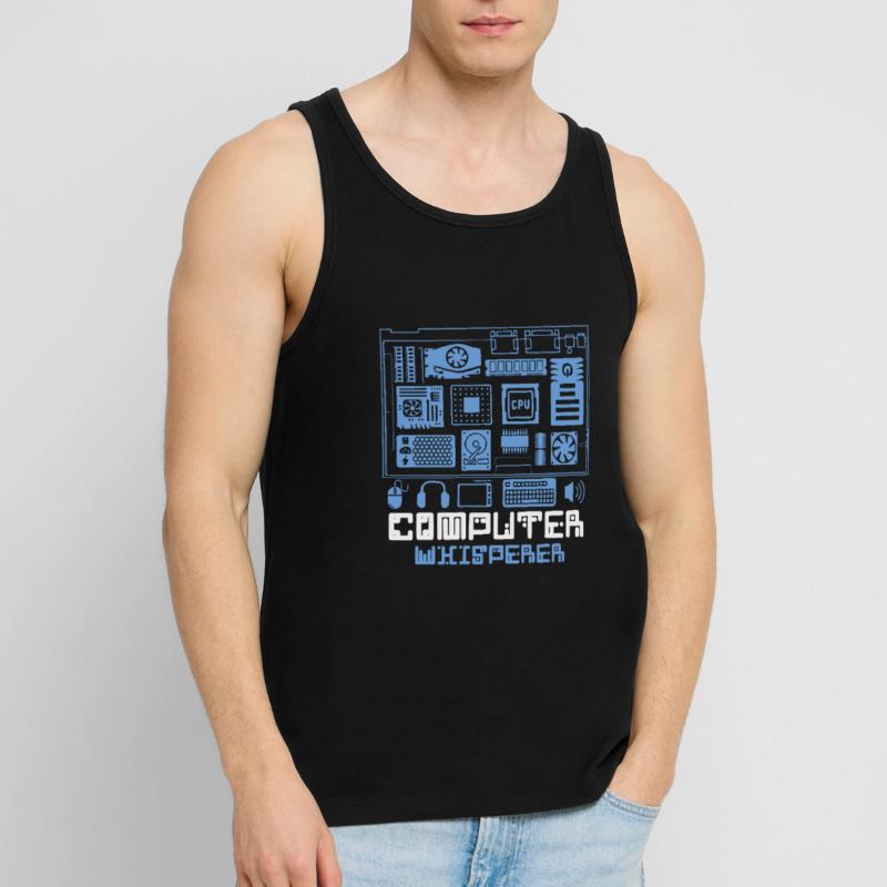 Technical Support Technology Programmer Men's Premium Organic Tank Top