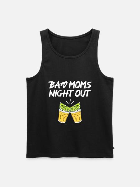 Bad Moms Night Out - Men's Premium Organic Tank Top - black