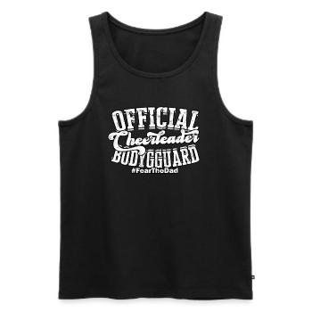 pom-pom girl pom-pom girl cadeau sport fille GE - Débardeur bio Premium Homme - noir - Devant - Michal (187cm)