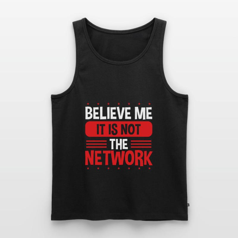 Engineering Code It is not the Network Engineer Débardeur bio Premium Homme