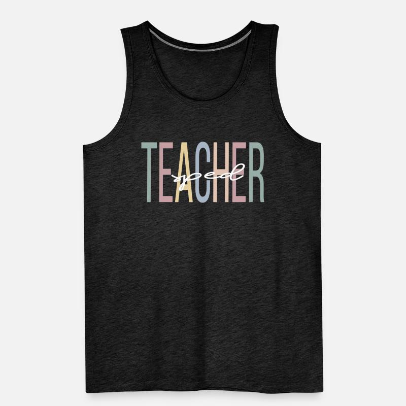 Enseignante en éducation de l’enfance en difficulté Éducation de l’enfance en difficulté École de l’enfance en difficulté Débardeur bio Premium Homme