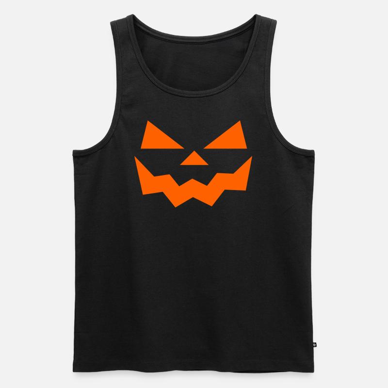 Cooles Halloweendesign - Männer Premium Bio Tank Top - Schwarz