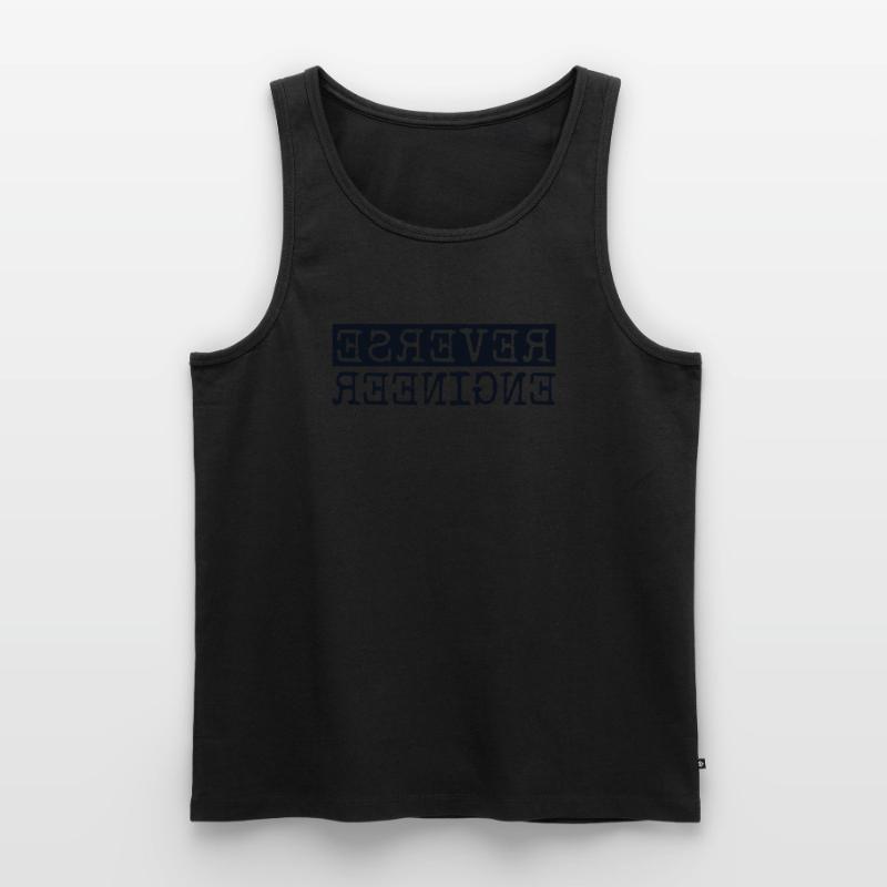 Reverse Engineer Software Engineer Developer Men's Premium Organic Tank Top