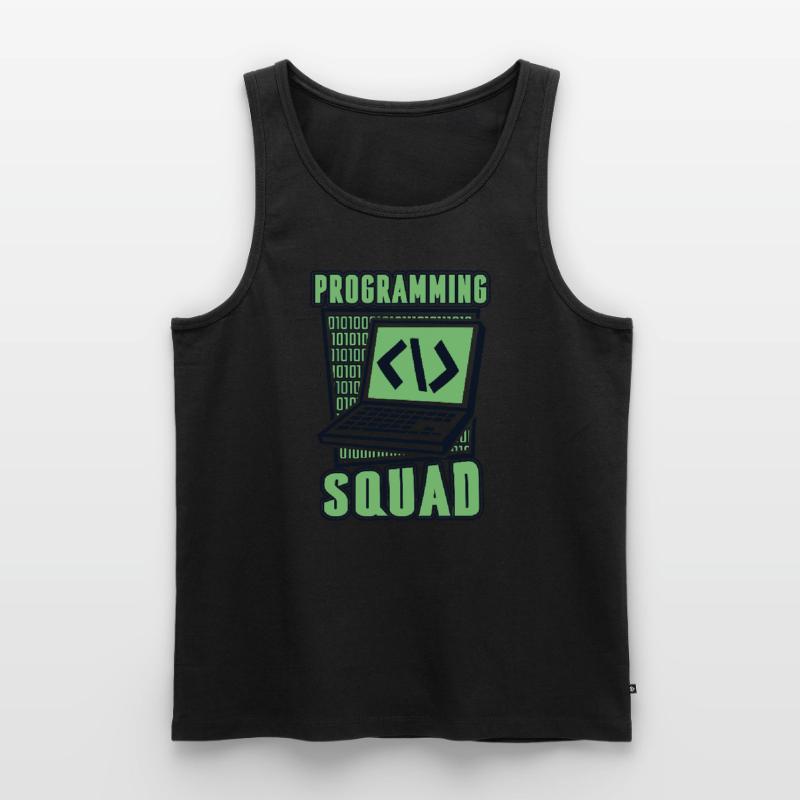 Programming Squad Softwareentwickler Developer Männer Premium Bio Tank Top