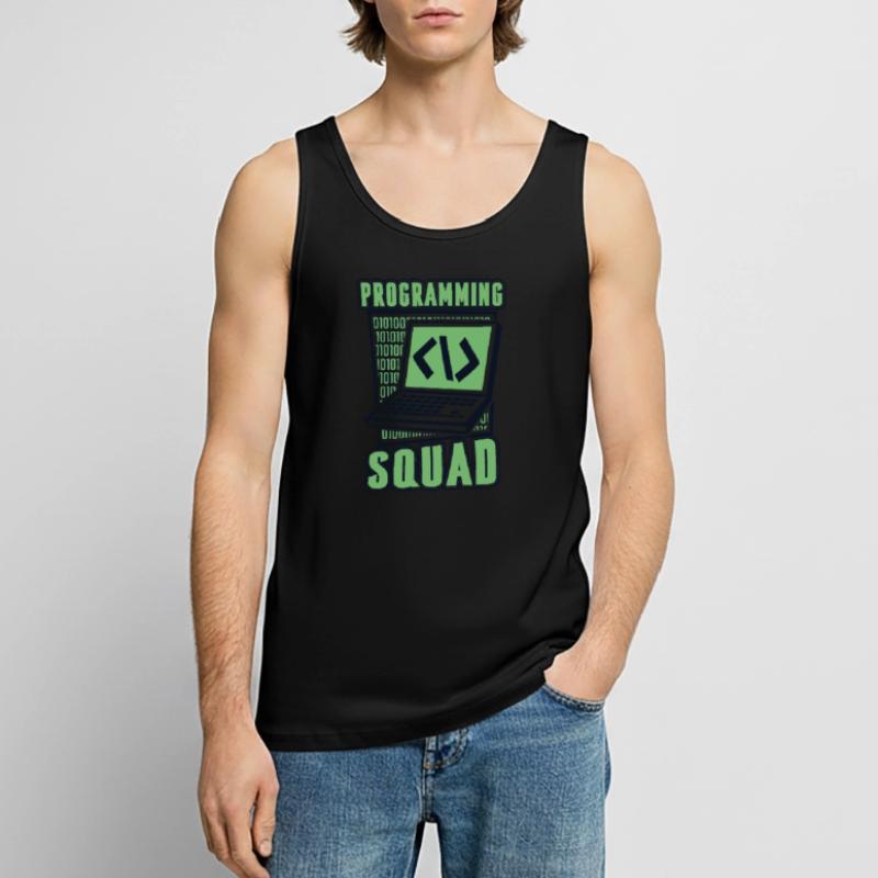Programming Squad Softwareentwickler Developer Männer Premium Bio Tank Top