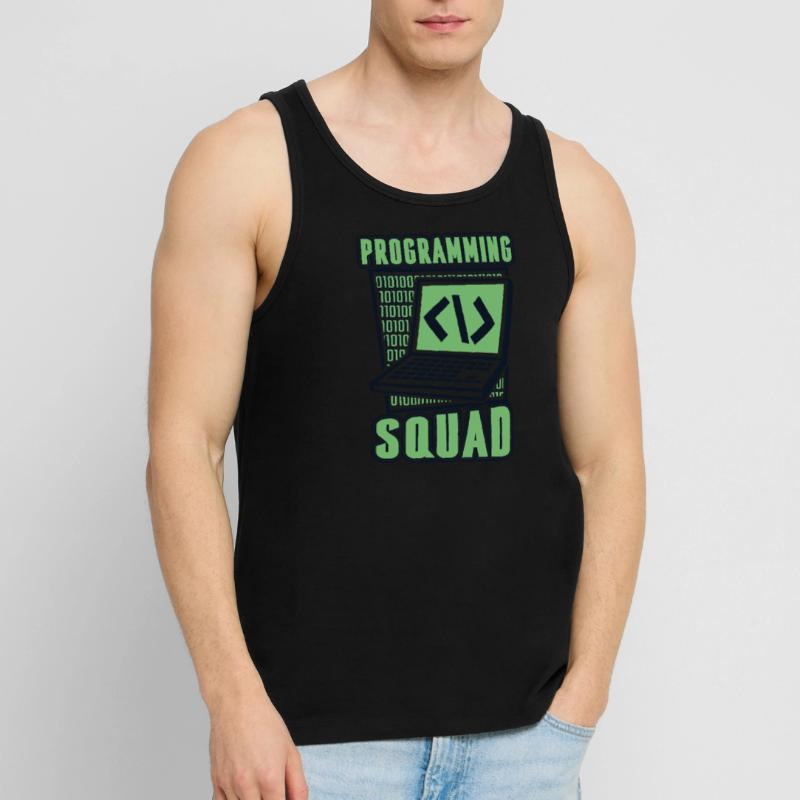 Programming Squad Softwareentwickler Developer Männer Premium Bio Tank Top
