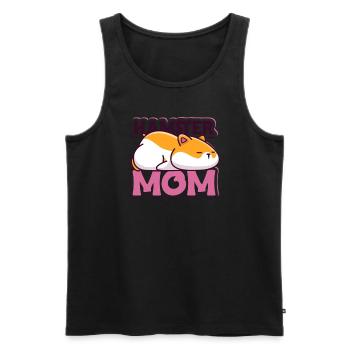 Hamster Mom Goldhamster Zwerghamster Feldhamster - Männer Premium Bio Tank Top - Schwarz - Vorne - AI Model Male 178 light (178cm)