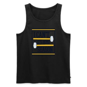 Es ist Demo-Saison Home Improvement Experts House - Männer Premium Bio Tank Top - Schwarz - Vorne - Michal (187cm)