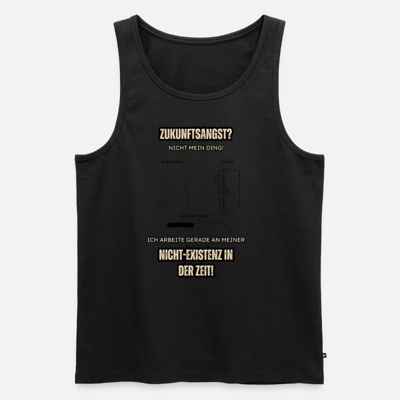 Zeitlosigkeit wird geladen... - Männer Premium Bio Tank Top - undefined