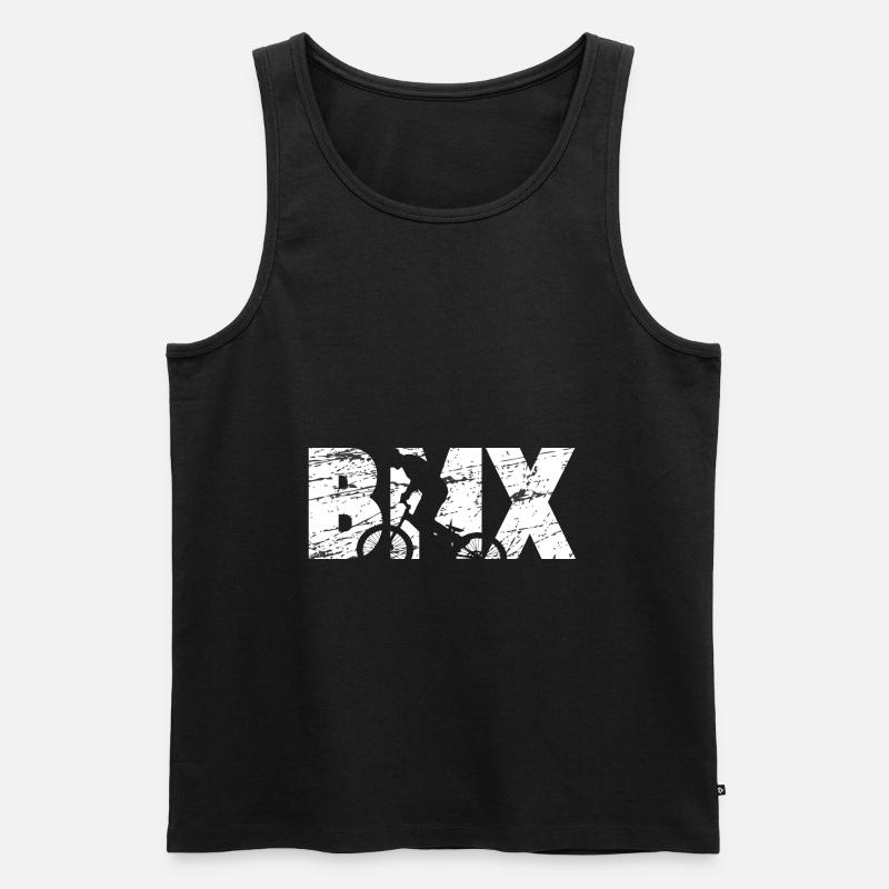 BMX - Männer Premium Bio Tank Top - Schwarz
