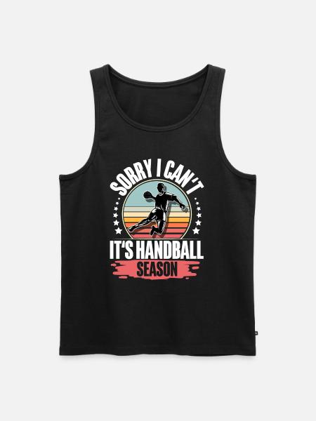 Handball Handball Players - Men's Premium Organic Tank Top - black