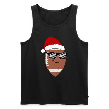 Football Cool Holiday Style Sunglasses - Men's Premium Organic Tank Top - black - Front - Michal (187cm)