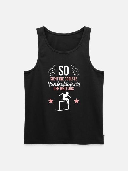 World's best hurdler - Men's Premium Organic Tank Top - black