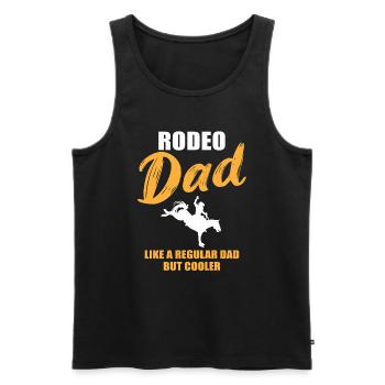 Rodeo Dad - Plus cool que le reste - Débardeur bio Premium Homme - noir - Devant - Michal (187cm)