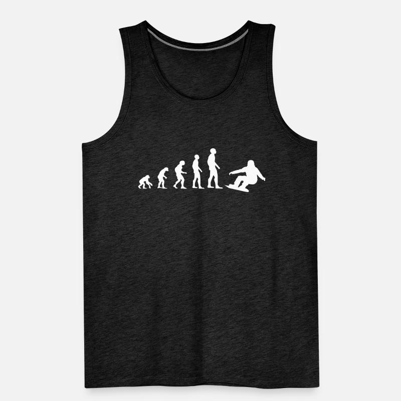 Board-Evolution - Geschenk Männer Premium Bio Tank Top