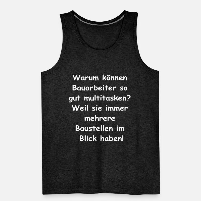 Multitasking Geschenk Männer Premium Bio Tank Top