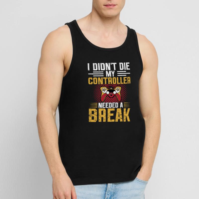 Play Controller Gaming Controller needed a Men's Premium Organic Tank Top