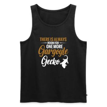 There is always room for another - Men's Premium Organic Tank Top - black - Front - Michal (187cm)