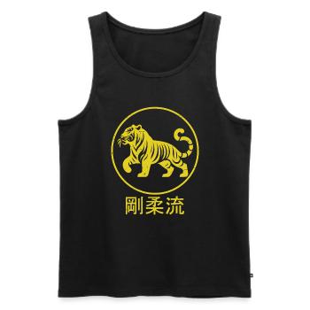 Dojo Training Karate Bestes Vermächtnis Des - Männer Premium Bio Tank Top - Schwarz - Vorne - AI Model Male 178 light (178cm)
