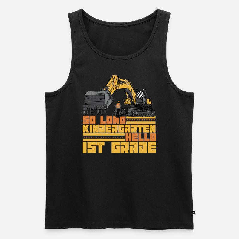 So lang - Männer Premium Bio Tank Top - Schwarz