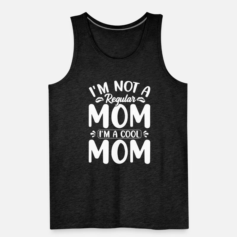 Ich bin keine normale Mutter, ich bin eine coole M Männer Premium Bio Tank Top