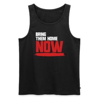 Bringen Sie sie jetzt nach Hause - Männer Premium Bio Tank Top - Schwarz - Vorne - Michal (187cm)