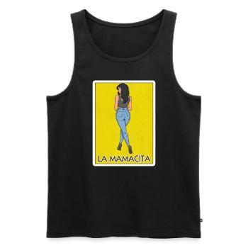La Mamacita Cinco De Mayo Mamacita der mexikanisch - Männer Premium Bio Tank Top - Schwarz - Vorne - Michal (187cm)