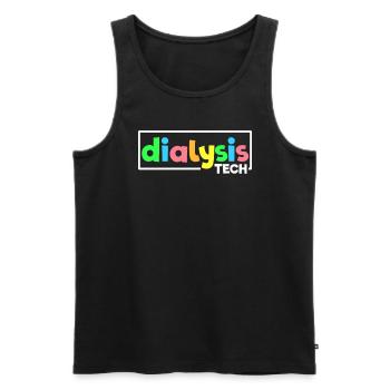 Dialysetechniker Hämodialysetechniker Dialyse - Männer Premium Bio Tank Top - Schwarz - Vorne - Michal (187cm)